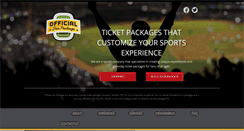 Desktop Screenshot of officialfanpackage.com